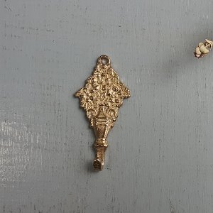 Brass picture wall hook