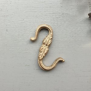 Brass French S-Hook