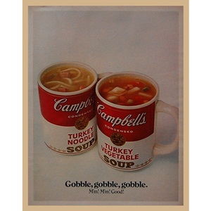 1967&#039; Campbell&#039;s turkey