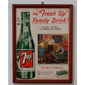 1951&#039; 7up Family Drink 
